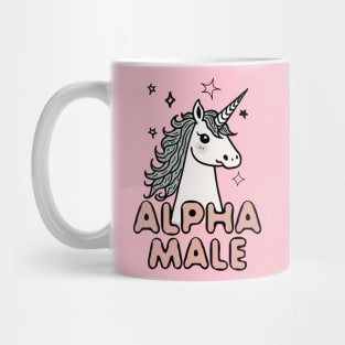 Alpha Male Quirky Unicorn Mug